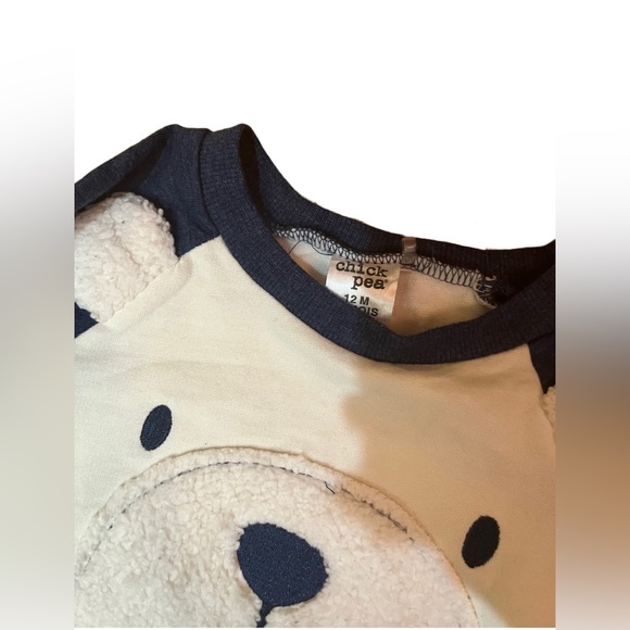 CHICK PEA Teddy Bear 12 Months Outfit - Picture 4 of 5